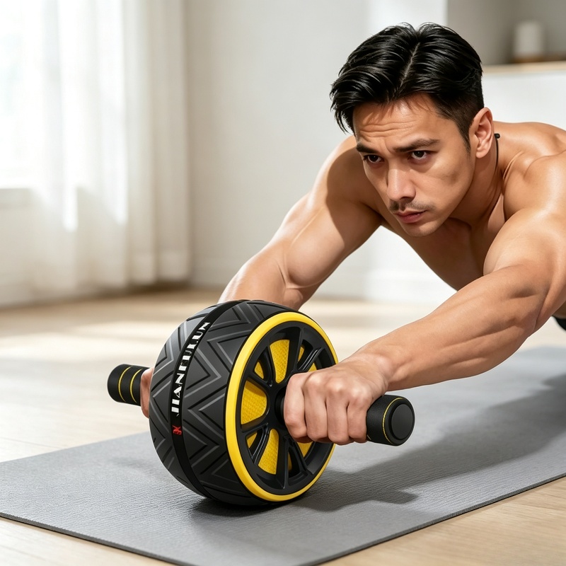 Roue abdominale antidérapante, - Sports Equipment Online avis et prix