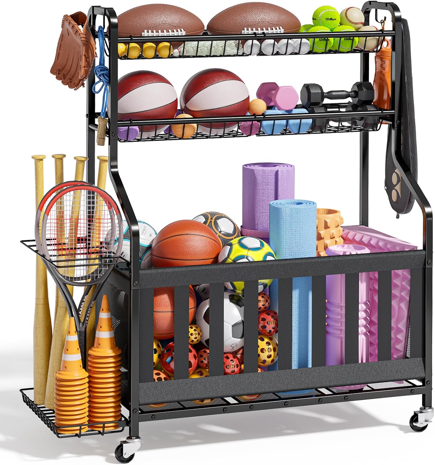 Organisateur de rangement pour - Sports Equipment Garage Organizer avis et prix